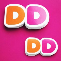 стикеры Dunkin Donuts